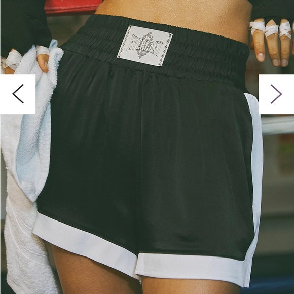 rare nwot free people x everlast satin shorts size XS - Picture 4 of 4